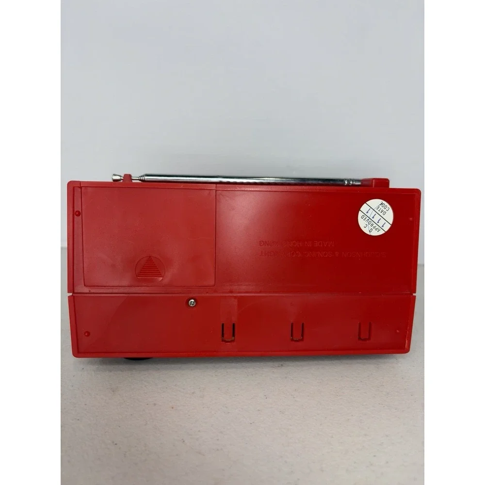 Vintage Raid Bug AM/FM Alarm Clock Radio SC Johnson Promotional Advertising Rare